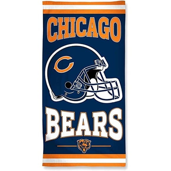 CHICAGO BEARS NFL BEACH TOWEL 30"x60" - Picture 1 of 1